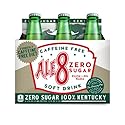 Ale 8 One Caffeine Free, Zero Sugar, 12 ounces (6 Glass Bottles), 100% Kentucky Soft Drink