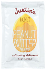 Justin's Nut Butter: Honey Peanut Butter Squeeze Packs, 1.15 oz (20 pack)