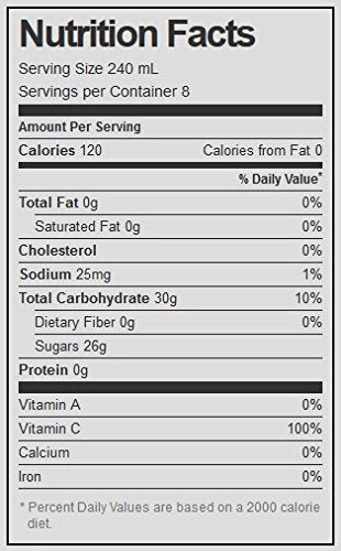 Indian Summer 100% Apple Juice, 64 Fluid Ounce (Pack of 8)
