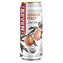 SEVEN TEAS Organic Georgia Peach Iced Tea, 16 FZ