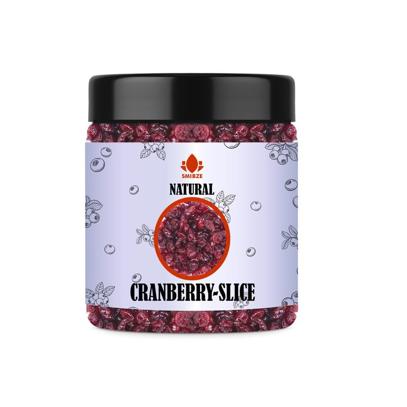 SMIBZE Natural Cranberry Slice 5 OZ / 142 Gram