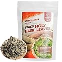 NESAR FOOD Premium Thai Holy Basil Leaves, Dried, Essential Thai Herbs and Spices ingredient in Asian cooking, Natural and Aromatic 20 G (0.71 oz Pack