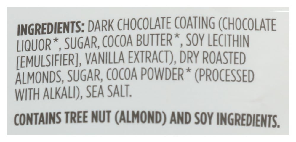 365 by Whole Foods Market, Dark Chocolate Covered Almonds, 6 Ounce