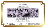 Blackberry Medium Roast Coffee (Single Serve K-Cup Pods) (Gourmet, Naturally Flavored, Whole Coffee Beans) (12 pods, ZIN: 571432) - 3 Pack