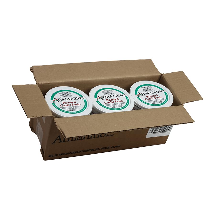 Armanino Roasted Garlic Pesto, 30 Ounce -- 3 per case.