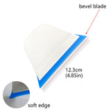 NBTOOL 4 in 1 Window Tint Tools Handle Squeegee with Blue PU Bevel Blade,Side Swipe Wiper Window Tint Squeegee Vinyl Squeegee Tinting Tools for Car