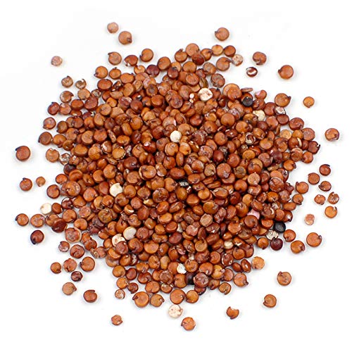Organic Red Quinoa, 10 lb - USDA Certified Organic Whole Grain - Gluten Free Ancient Grain High in Plant Protein - Restaurant & Meal Prep Size, by Woodland Gourmet