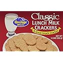 HERTAGE MILL CRACKER LUNCH MLK, 12.3 OZ