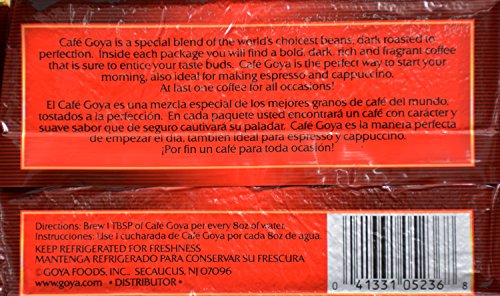 Goya 100% Pure Latin Coffee, Rich, Dark & Smooth, 8.8 Ounce