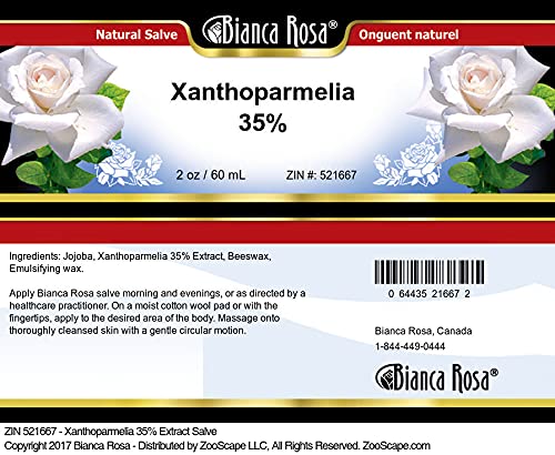 Xanthoparmelia 35% Salve (2 oz, ZIN: 521667) - 2 Pack