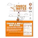 Snack Mates by The New Primal, Chicken & Maple Stick, All-Natural Chicken, High Protein and Low Sugar Kids Snack, Certified Paleo, Certified