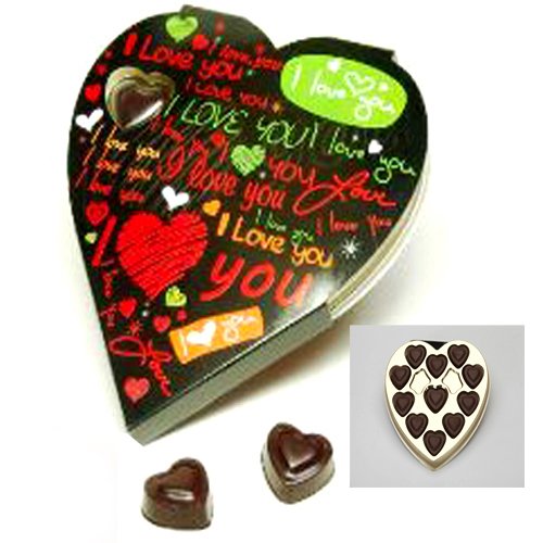 Ghasitaram Gifts Chocolate - Heart Chocolate Box