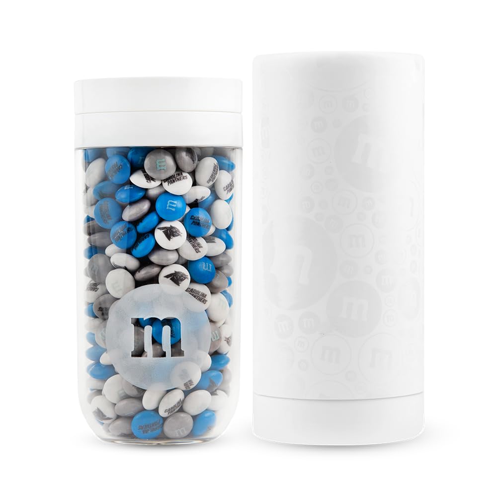 M&M'S NFL Carolina Panthers Milk Chocolate Gift Jar, 12.7 oz