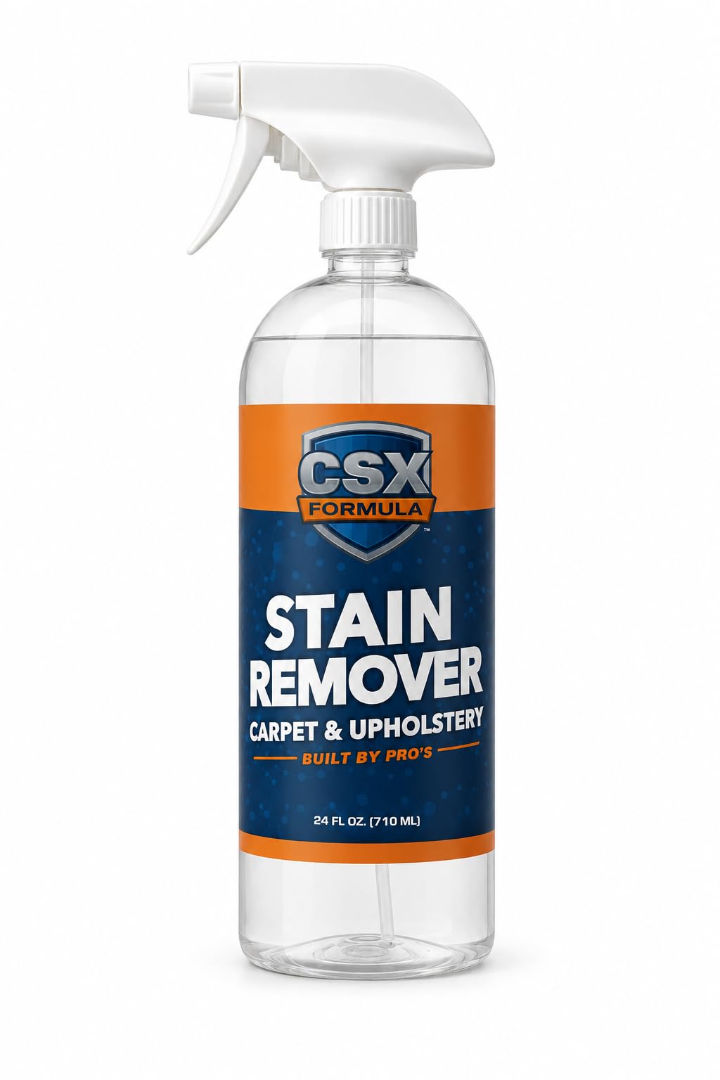 CSX Powerful Stain Remover 24oz - Heavy Duty Carpet & Upholstery Cleaner, Professional Strength, Deep Clean Formula - Removes grease, wine, coffee