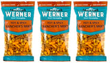 Werner Snacks Rancher’s Mix - Spicy Snack Mix with Habas Value Size 5.5 Ounces (Pack of 3)