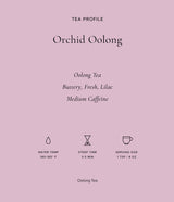 Art of Tea | Orchid Oolong Tea Bags | 50 Pyramid Tea Bag Sachets