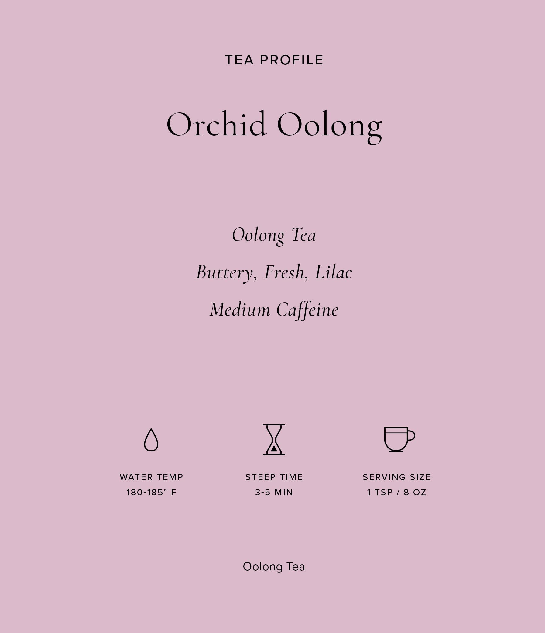 Art of Tea | Orchid Oolong Tea Bags | 50 Pyramid Tea Bag Sachets