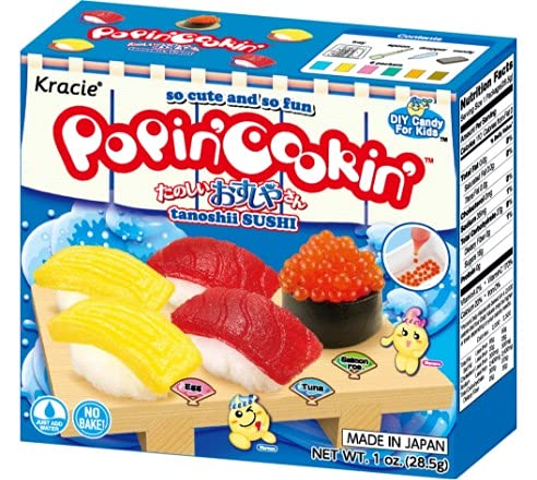 Kracie Popin Cookin DIY Candy Making Kit with ENGLISH INSTRUCTIONS, Assorted Variety Set, Perfect For Kids (Pack of 8)