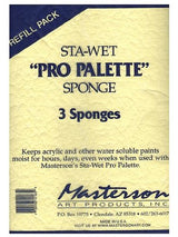 Masterson Premier Acrylic Paper and Sponge Refills Pack of 3 Sponge Refill [Pack of 2 ]