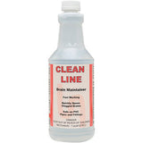 DETCO-Clean LINE Drain Cleaner and Unblocker - Industrial Strength, Fast-Acting Liquid Formula, Unclogs Pipes and Drains Quickly, 32 Ounce Bottle