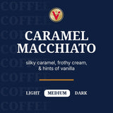Victor Allen's Coffee Caramel Macchiato Flavored, Medium Roast, 42 Count, Single Serve Coffee Pods for Keurig K-Cup Brewers
