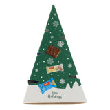 Loacker Christmas Tree, Mix of Wafer & Chocolate Specialties,138g / 4.87 oz., box with Loacker's Favorite Individually Wrapped Mini Wafer & Chocolate