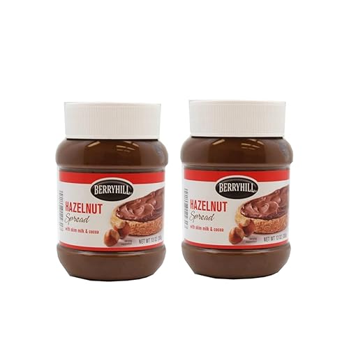Berryhill Hazelnut Spread 13 Oz. (2 Containers) by Berryhill