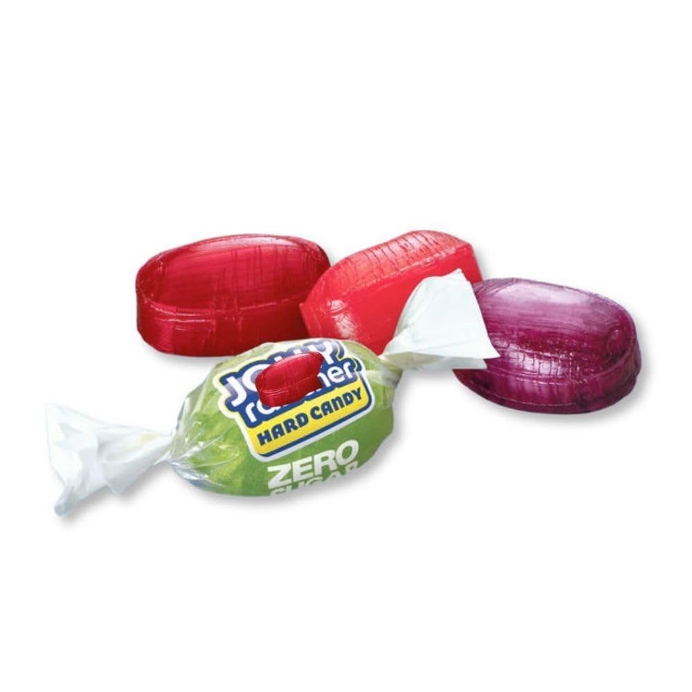 Sugar Free Fruit Flavored Hard Candy Individually Wrapped Bulk Bag - 1 lb (Approx. 80 pieces)