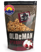 Olde Man Granola Gluten Free Granola - Non-GMO Healthy Granola Cereal - Soft Whole Grain Oats, Butter, Brown Sugar - Handmade in Colorado (Cherry