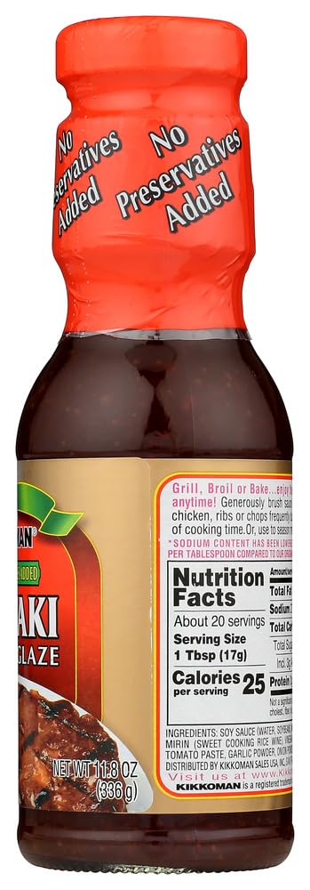 Kikkoman, International, Inc., Teriyaki Baste & Glaze, 11.80 Ounce