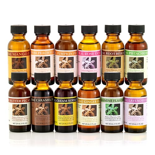 Bakto Flavors - Natural Flavors & Extracts - PICK YOUR OWN FLAVORS - Box of 6 (1 OZ Bottles)