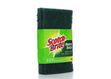 Heavy-Duty Scour Pad, 3.8w x 6"L, Green, 3/Pack