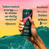 KEY 24-Pack Combo Bundle - Grapefruit Peach 12pk & Pineapple Passionfruit 12pk - Sugar Free, All Natural, Long Lasting Energy, Optimal Green Tea