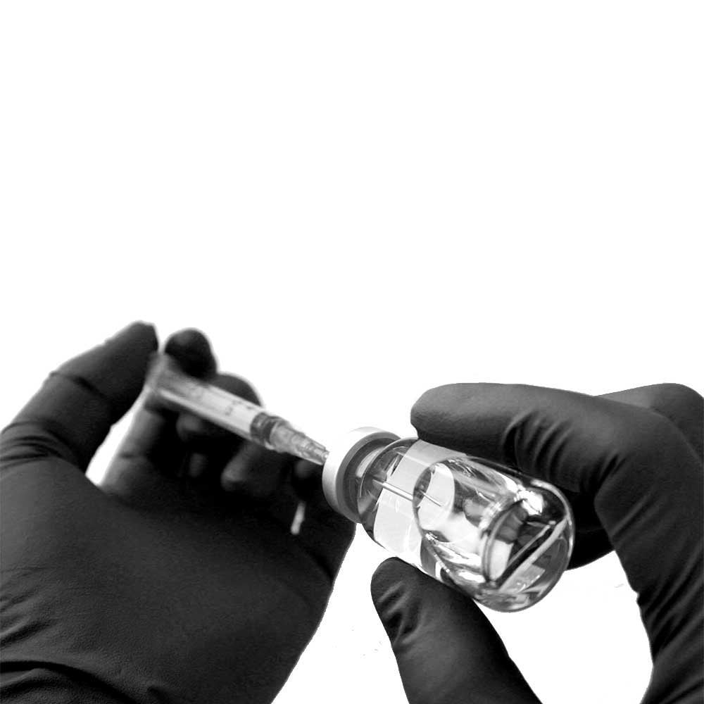 MedPride Black Nitrile Powder Free Exam Gloves, X-Large, 100