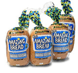 Jim's Amazing Bread - / Sliced Whole Wheat Bread 2lb / Gluten Inactive Whole Cell Wheat / 5 Grams of Fiber/ 6 All-Natural Ingredients/Healthy