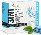 90 Pcs All Natural Floor Cleaner Sheets - Biodegradable And Dissolvable Multipurpose Mopping Concentrated Floor Cleaning Soap Detergent Strips, Mess