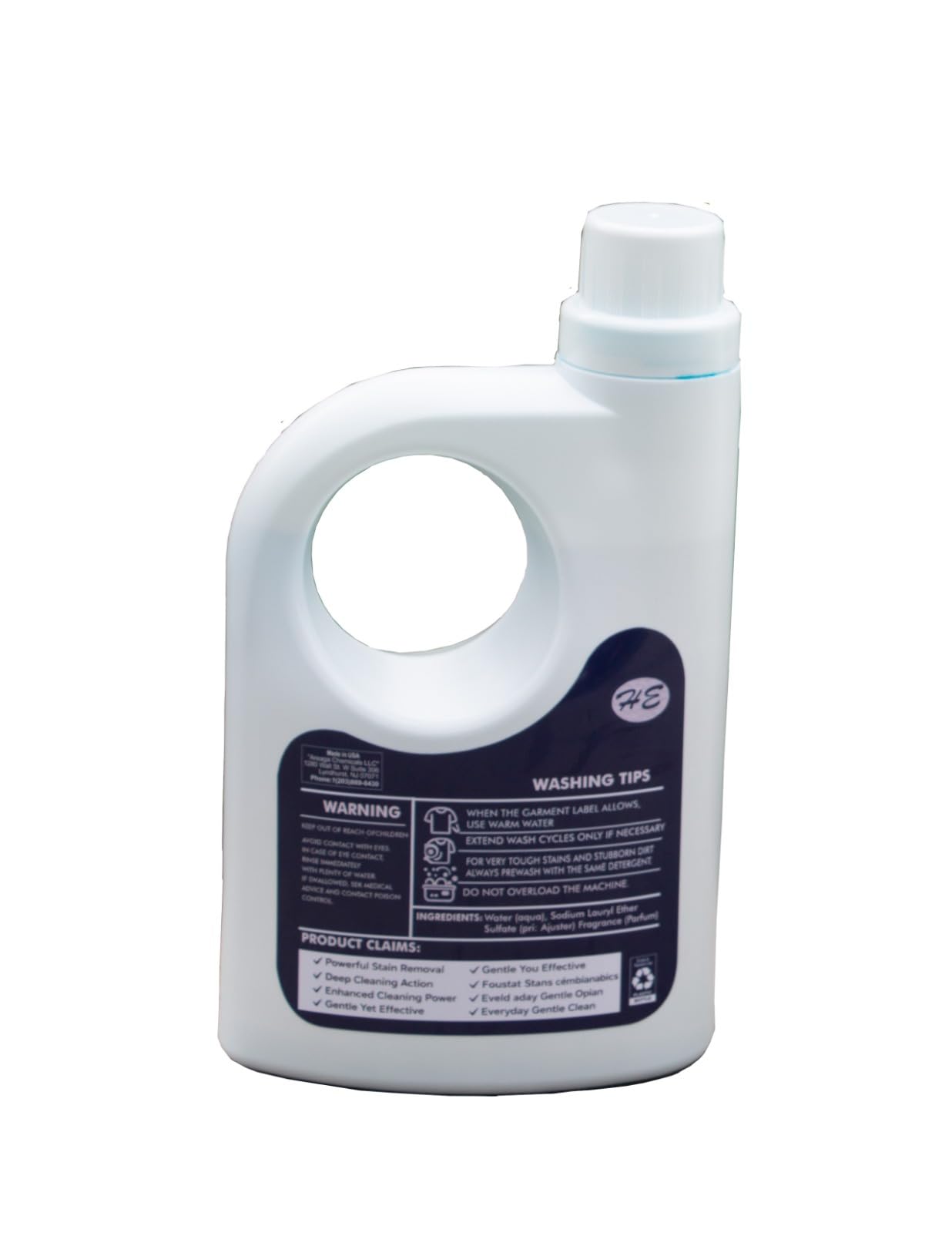 Boubou Soap Liquid Laundry Detergent, Fresh Spring Scent, HE Compatible, 67.33 fl oz, 45 Loads, Deep Clean
