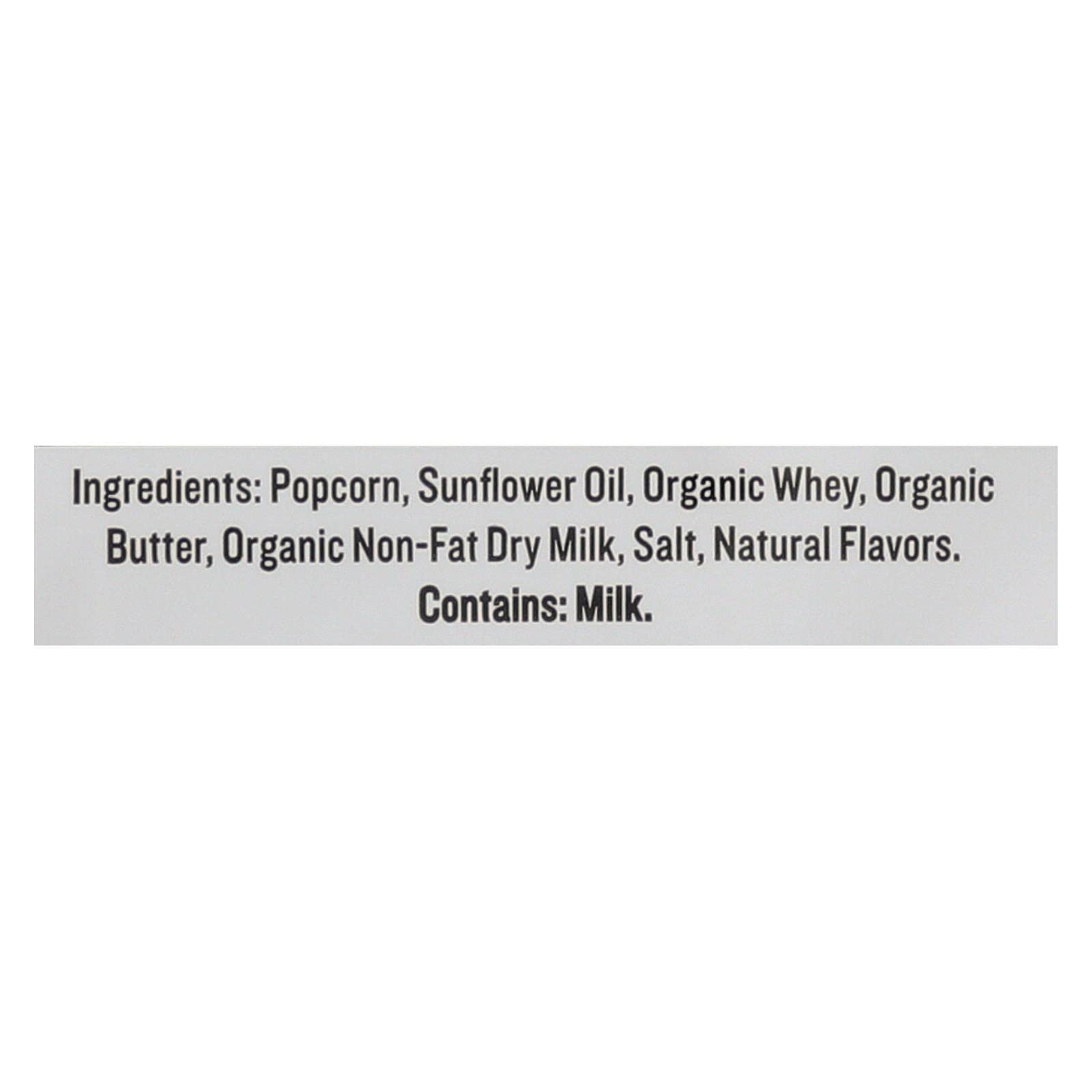 SKINNYPOP Popcorn, Popcorn, Real Butter, Pack of 12, Size 4.4 OZ - No Artificial Ingredients Gluten Free Kosher Wheat Free