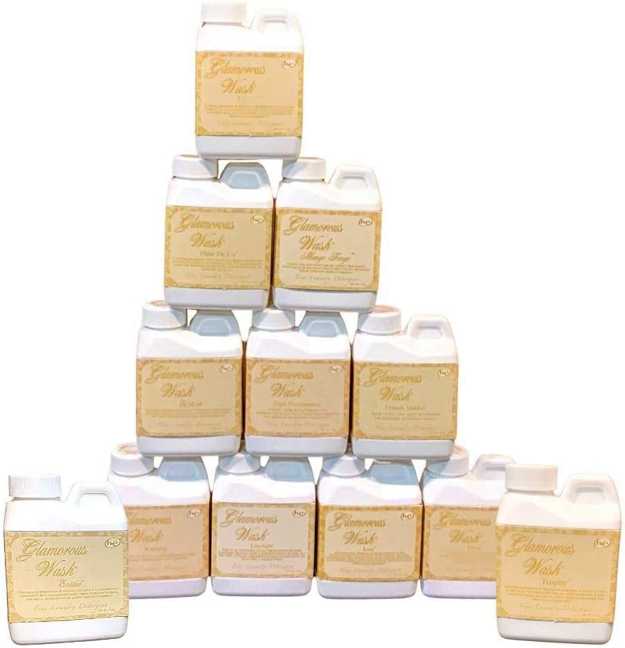 Tyler Candle Wash 4oz Sample All 12 Pack (Cowboy, Diva, Entitled, French Market, Fleur De Lis, High Maintenance, Icon, Kathina, Limelight, Trophy