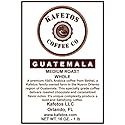 Medium Roast Whole Beans Guatemala Coffee, Specialty Grade, Single Estate- Farm Direct Trade, Shaded Grown at Kafetos Family Owned Farm 16 oz