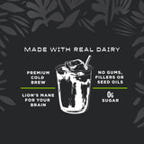 Laird Superfood Protein Coffee Powder - Unsweetened Whey Protein, Instant Coffee Mix with Lion’s Mane - 10G Protein, 140mg Caffeine, 0g Sugar