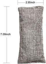 12 Packs Natural Air Purifying Bag, Shoe Deodorizer and Odor Eliminator, 100% Natural Activated Bamboo Charcoal Non-Toxic, (75g Each Pack)
