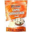 Kappa Carrageenan Powder 8 oz - For Vegan Mozzarella Cheese - Non-GMO - Refined Food Grade - For Marbling - Natural Vegetarian Thickener for Cooking