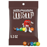 M&M'S Milk Chocolate Candy Peg Bag 5.3-Ounce (Pack of 12)