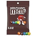 M&M'S Milk Chocolate Candy Peg Bag 5.3-Ounce (Pack of 12)