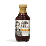 Bill's Best Organic BBQ Sauce 18oz (Honey)