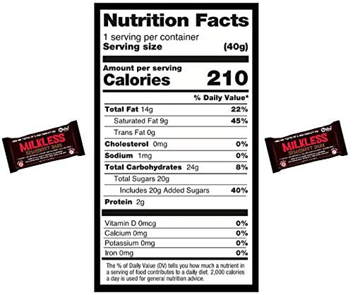 No Whey Foods - Semisweet Dark Milkless Chocolate Bars (3 Pack) - Vegan, Dairy Free, Peanut Free, Nut Free, Soy Free, Gluten Free