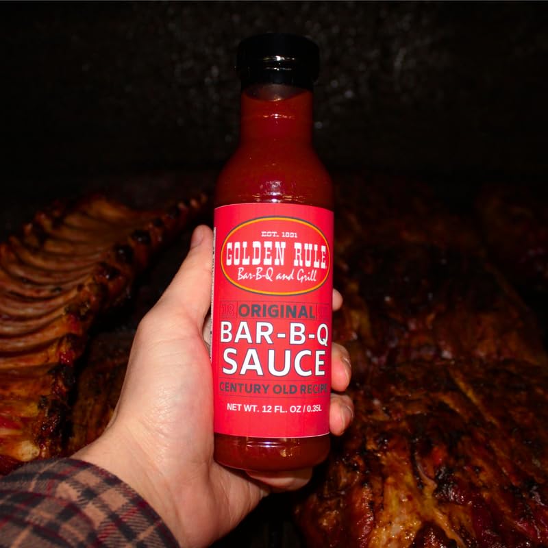 Golden Rule BBQ Sauce - Oldest BBQ Sauce in USA- Best Barbecue Sauce