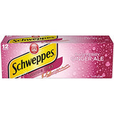 Schweppes Raspberry Ginger Ale - 12 oz cans - 12pk