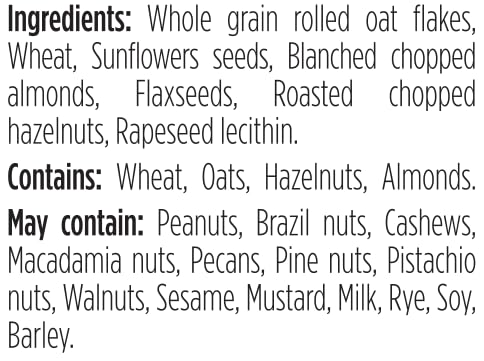 Swissli Zero Sugar Added Muesli | Whole Grain Vegan Cereal | German-Made Breakfast Blend | 3-Pack 450 g boxes